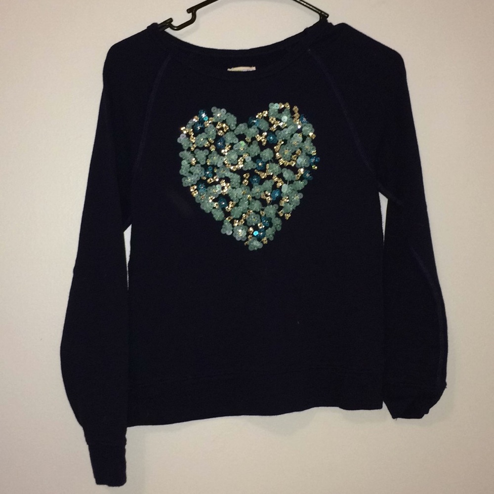 girls sequin sweater